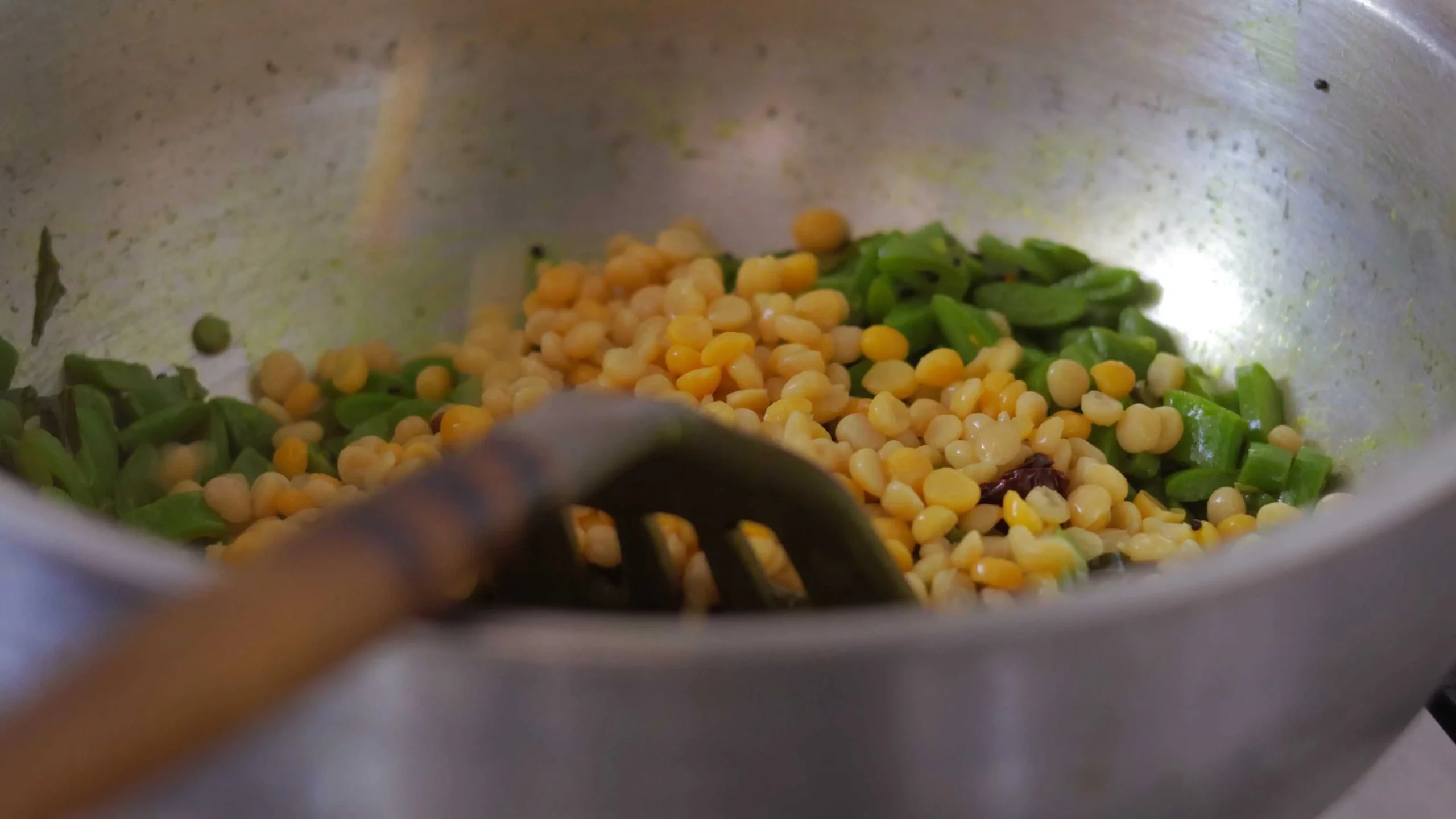 boiled chana dal for cooking beans senagapappu koora