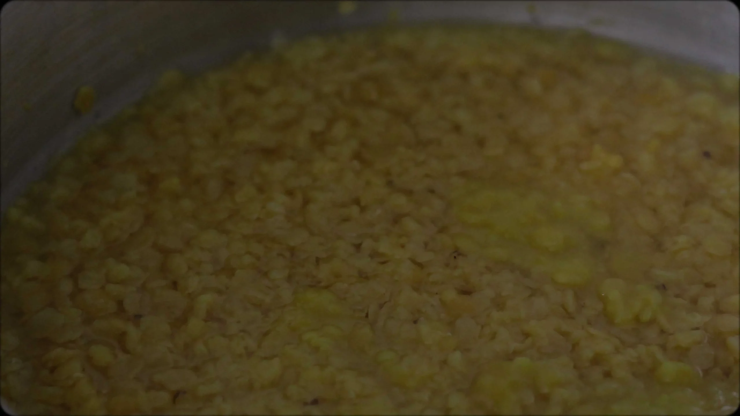 cooked dal for making methi dal