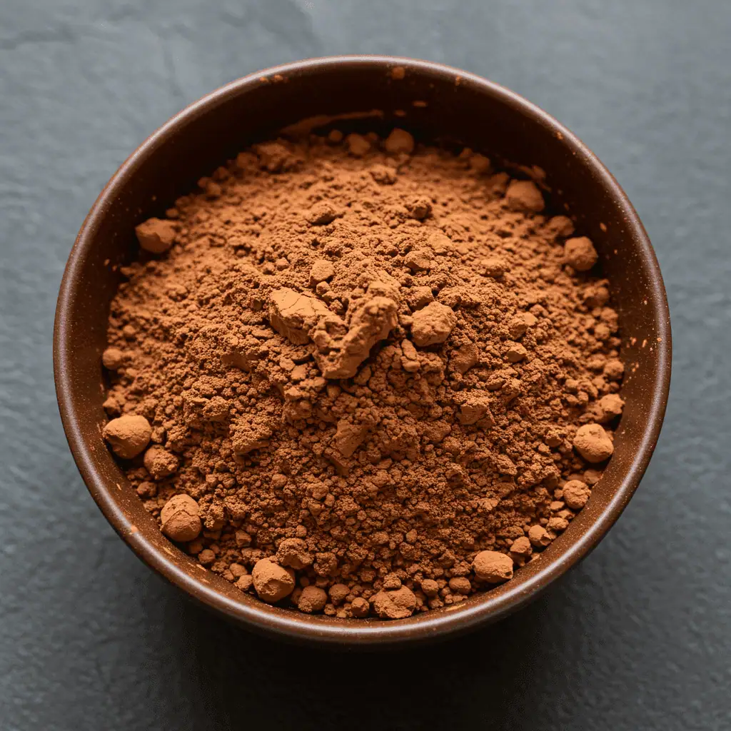 cacao powder in a bowl