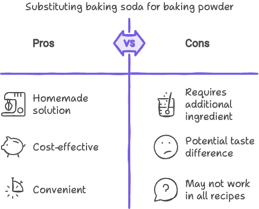 which leavening agent should I use for baking? Baking soda or baking powder