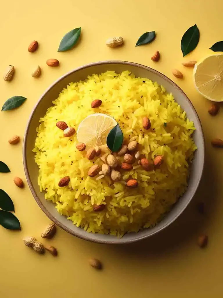 South Indian Lemon Rice recipe